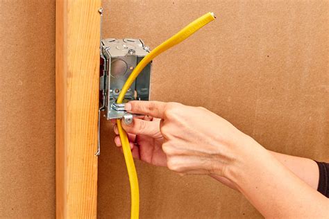 how to mount an electrical box to code|receptacle box cable installation code.